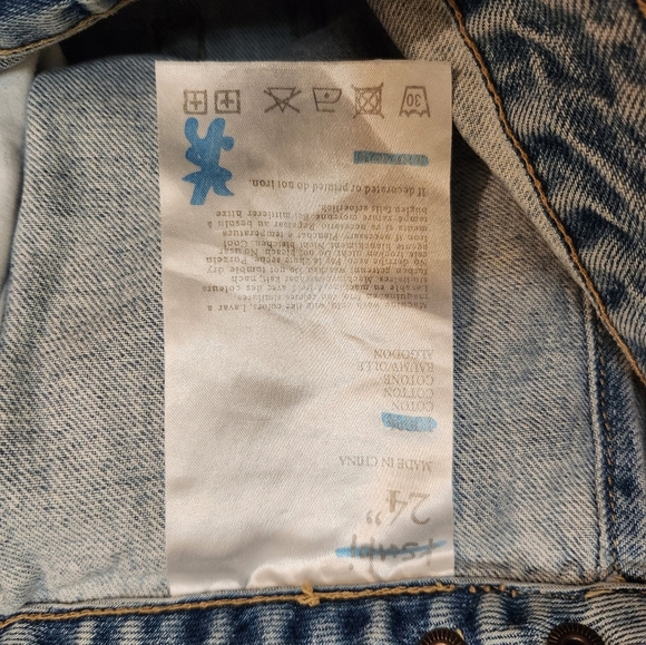 KSUBI Denim Rap Skirt Midi Dirty Harry - Picture 6 of 7